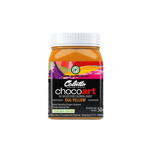 Colatta ChocoArt Egg Yellow 50g