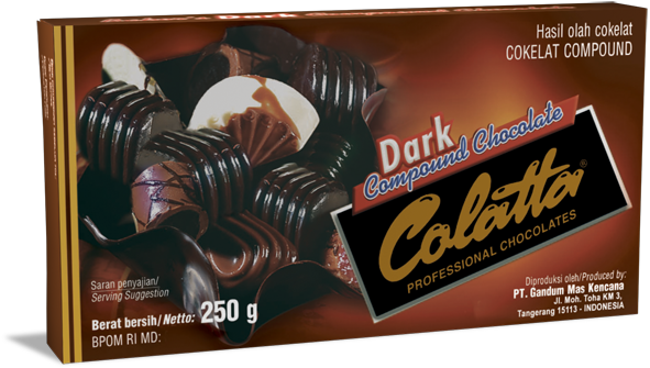 Colatta Dark Compound Chocolate 250g